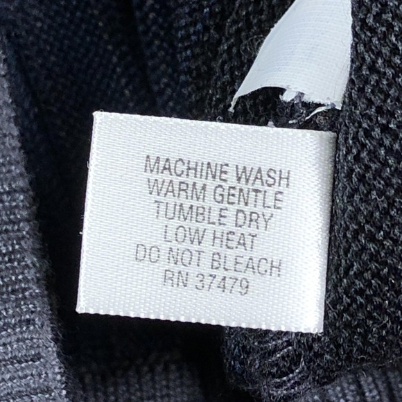 St Croix Sweater Mens Large Blue Striped Knit 1/4 Zip Mock Neck Pullover USA - Picture 8 of 10